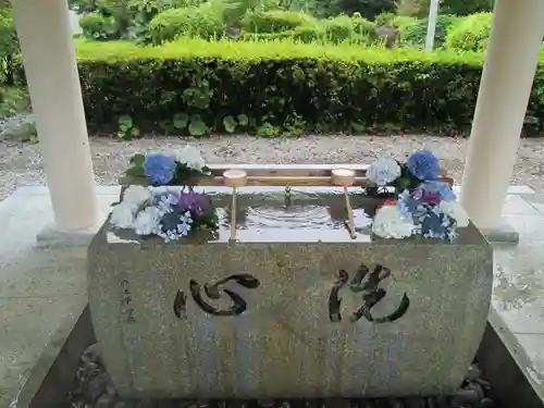 屋久島大社の手水舎