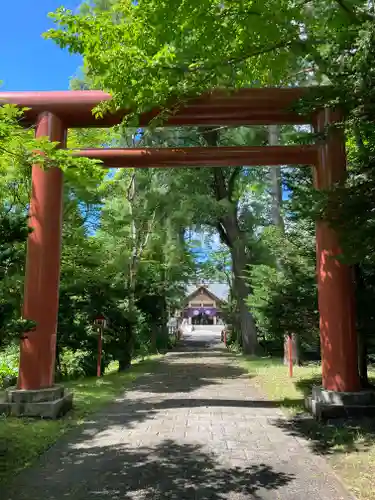 永山神社の鳥居