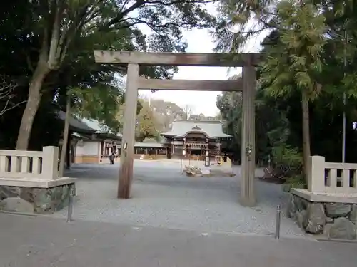 氷上姉子神社（熱田神宮摂社）の鳥居