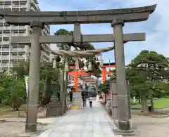 白山神社の鳥居