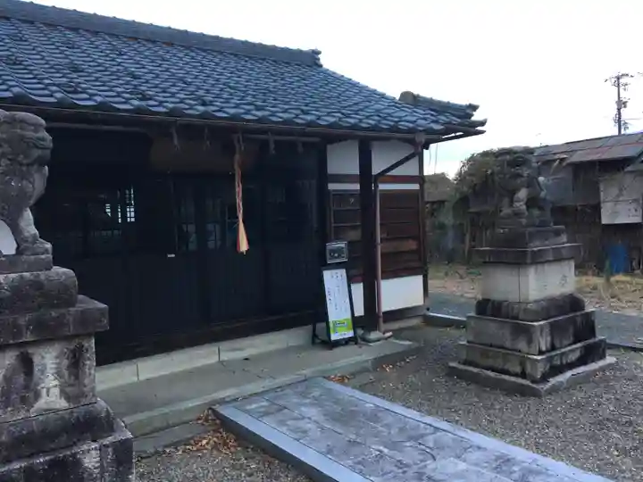千代鶴神社の本殿・本堂