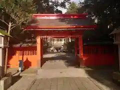 息栖神社の山門