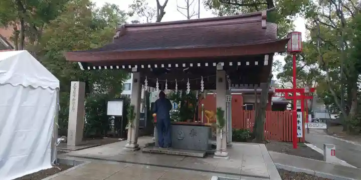 富岡八幡宮の手水舎