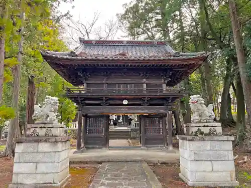 弓削神社の山門・神門