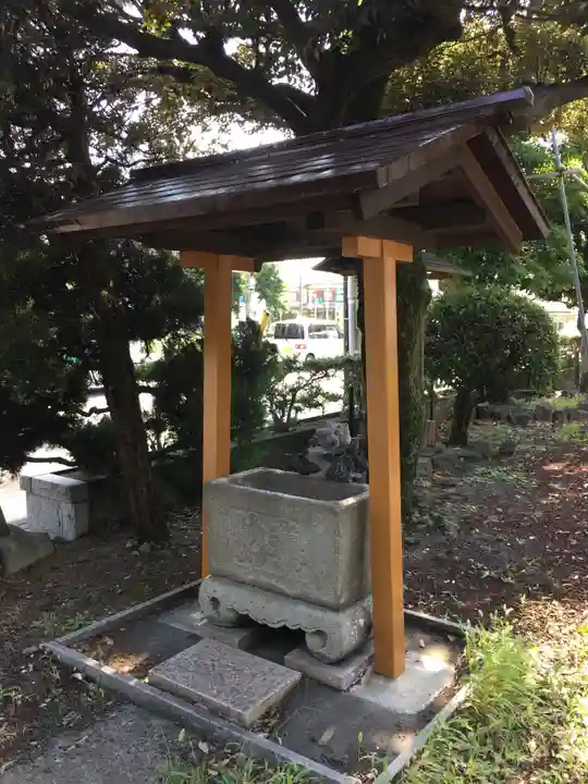 玉作神社の手水舎