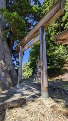 杉本神明神社の鳥居