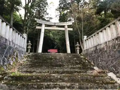 久理陀神社の鳥居