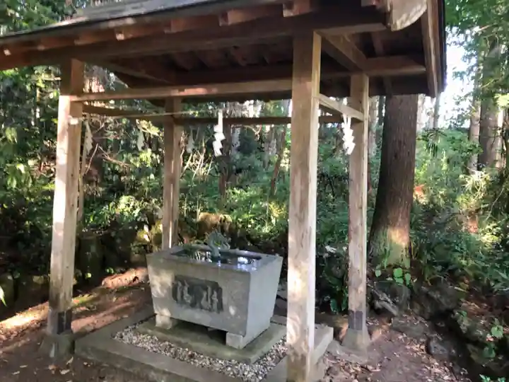 戸神社の手水舎
