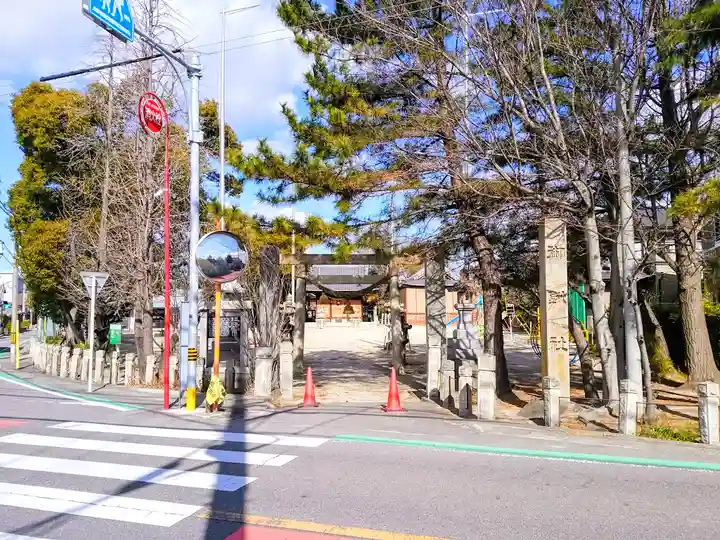 御鍬社(西山御鍬社)の鳥居