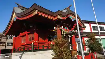 多摩川諏訪神社の本殿・本堂