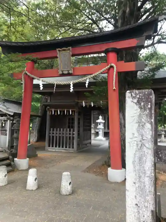 淺間神社(忍野八海)の鳥居