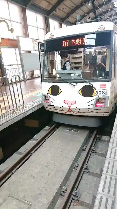 太子堂八幡神社の周辺