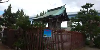 琵琶島神社の本殿・本堂