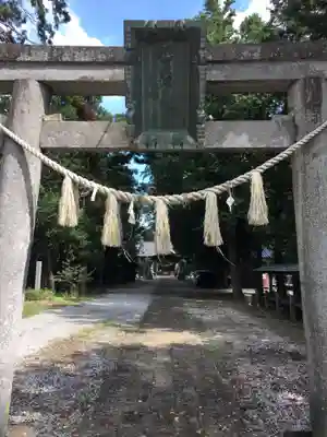 網戸神社の鳥居