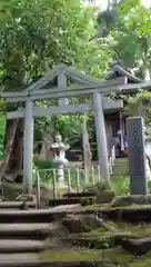 天台宗　長窪山　正覚寺の鳥居