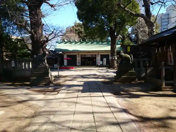 駒込天祖神社の本殿・本堂