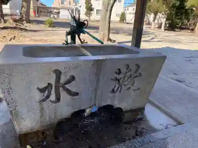 伊久智神社の手水舎