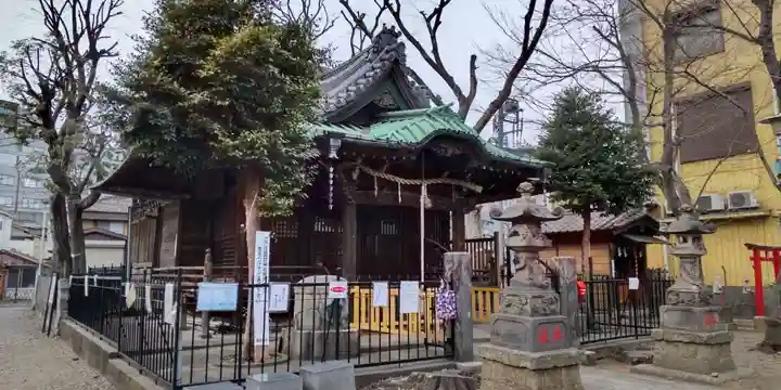南品川諏訪神社の本殿・本堂