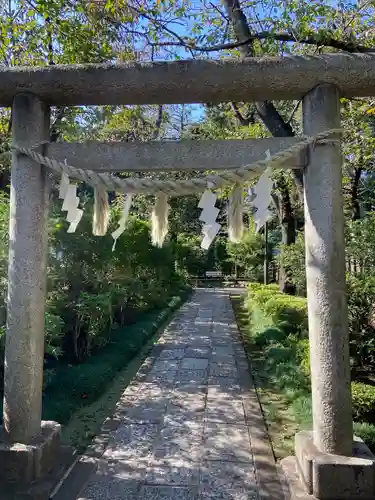 松陰神社の鳥居