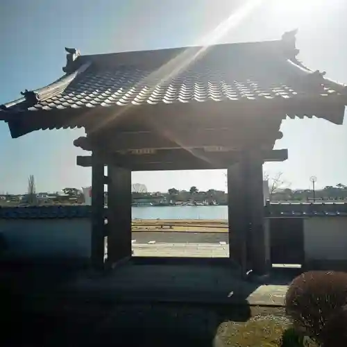 善長寺の山門・神門