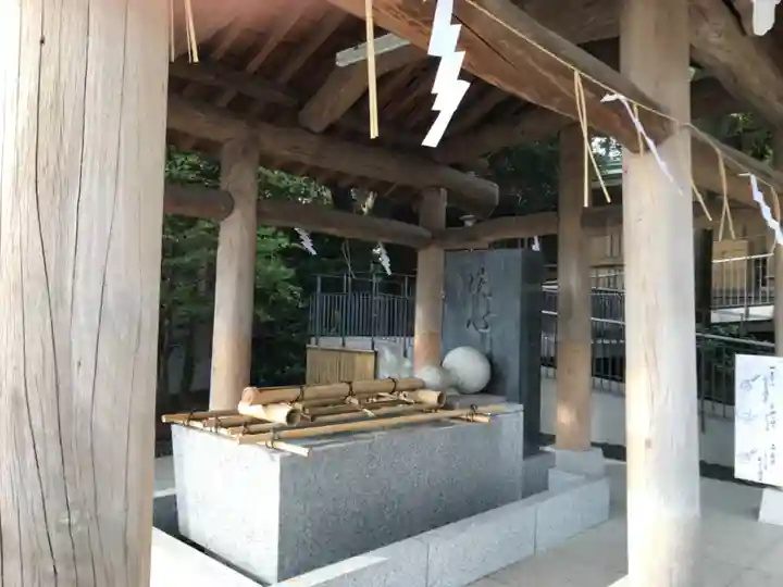 東郷神社の手水舎