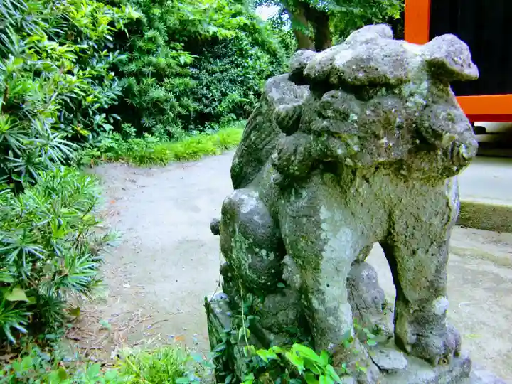浅間神社の狛犬