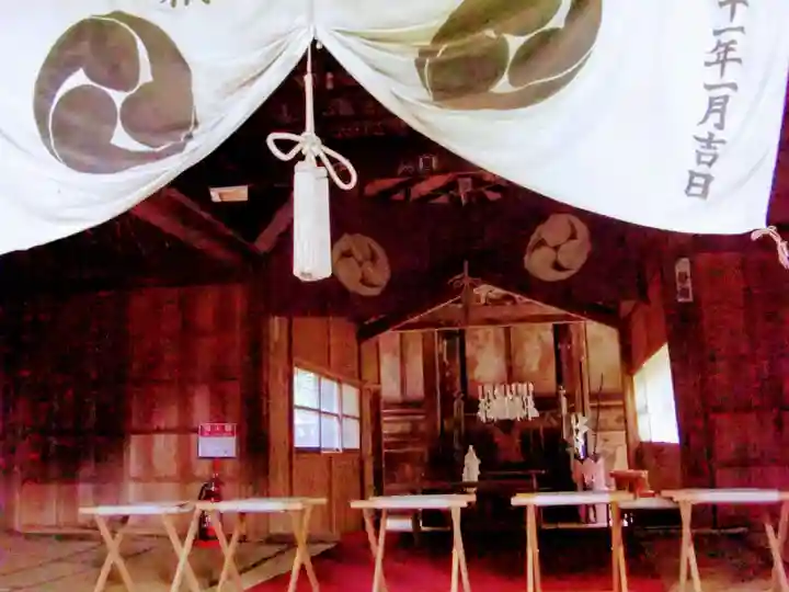 那須神社の本殿・本堂