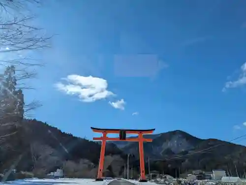 志和稲荷神社の鳥居