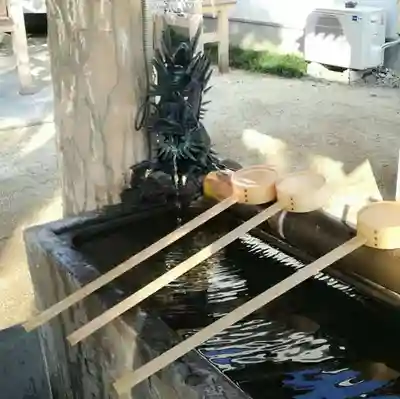 高靇神社の手水舎