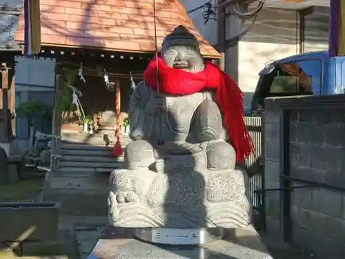 千住神社の狛犬