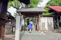 新溝神社の手水舎