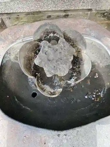 牛天神北野神社の手水舎