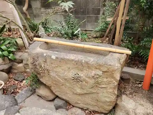 花隈厳島神社の手水舎
