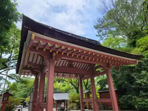 津島神社の山門・神門