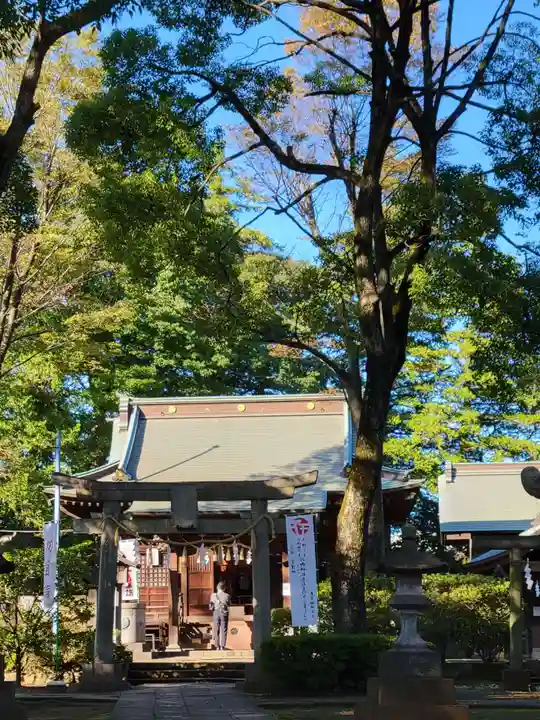 豊玉氷川神社の鳥居
