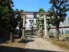 赤羽八幡神社の鳥居