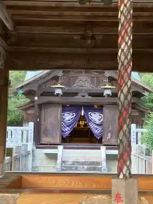 福良八幡神社の本殿・本堂