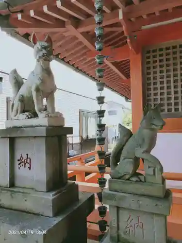 豊受稲荷本宮の狛犬