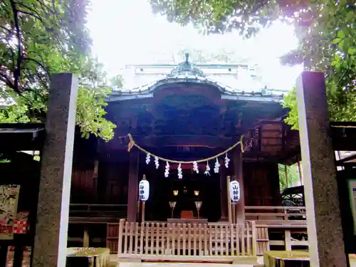 一山神社の本殿