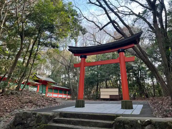 大尾神社の鳥居