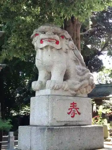 葛西神社の狛犬