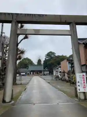 能見神明宮（元能見）の鳥居