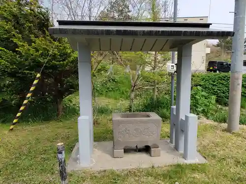 八幡神社の手水