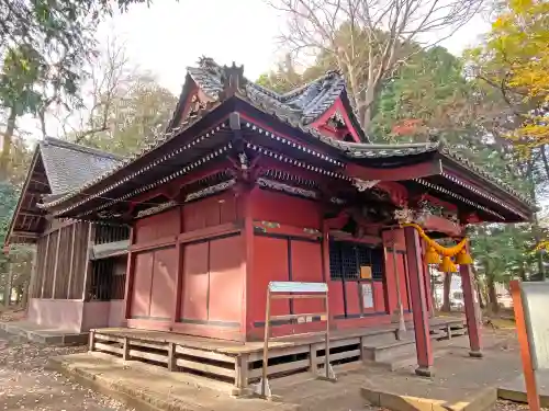 中氷川神社の本殿