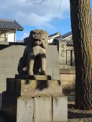 深志神社の狛犬