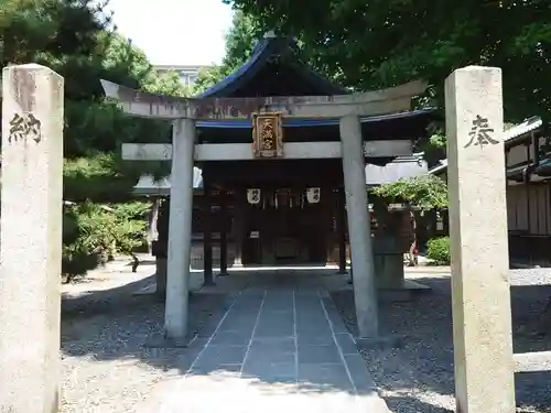 桃山天満宮の鳥居