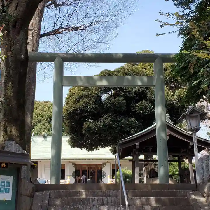深澤神社の鳥居