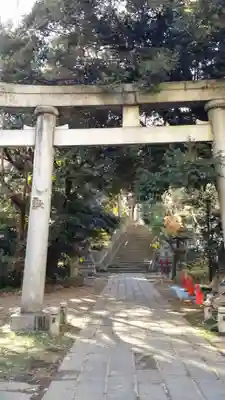 赤坂氷川神社の鳥居