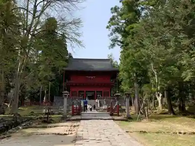 岩木山神社の山門・神門