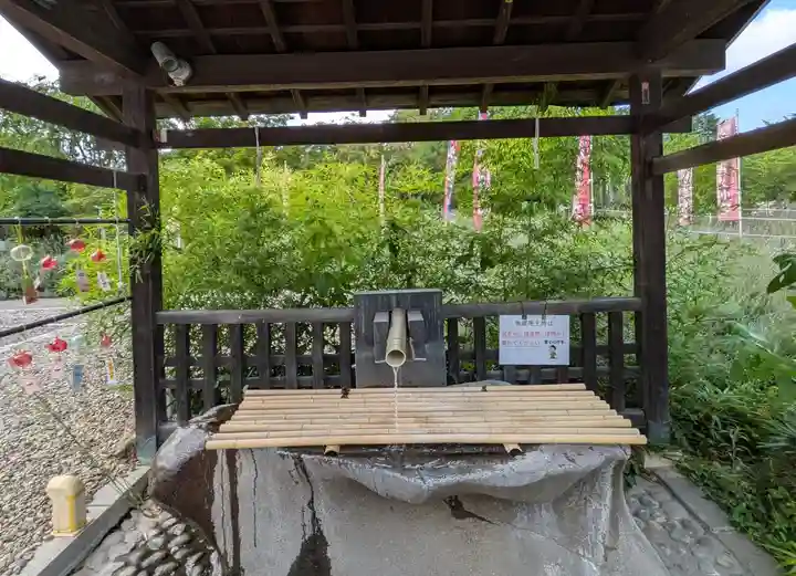 櫻岡大神宮の手水舎